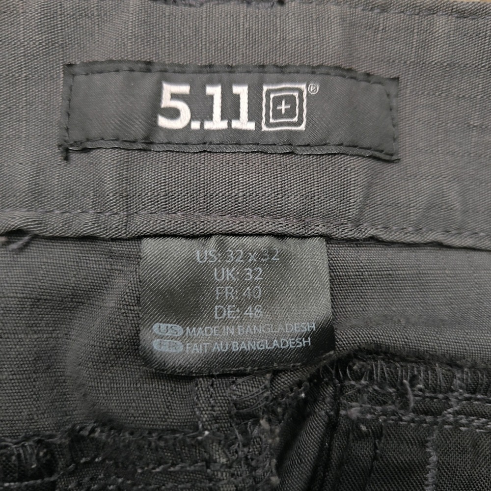 5.11 Tactical Mens Gray Cargo Pants 32X32 Workwear Durable Outdoor Utility - Picture 5 of 16